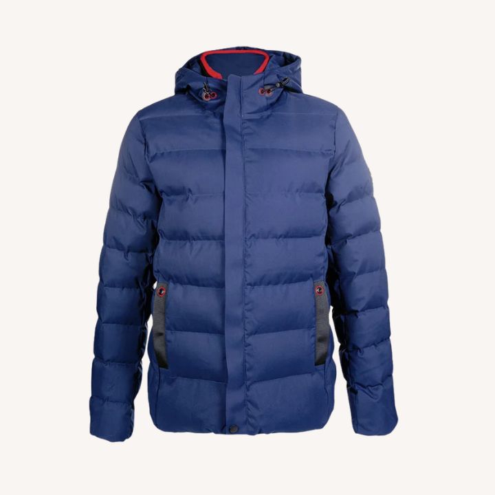 Hkm - Doudoune homme Hamburg - Bleu Marine