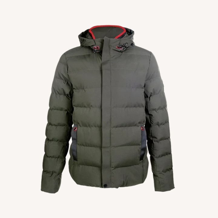 Hkm - Doudoune homme Hamburg - Vert Olive