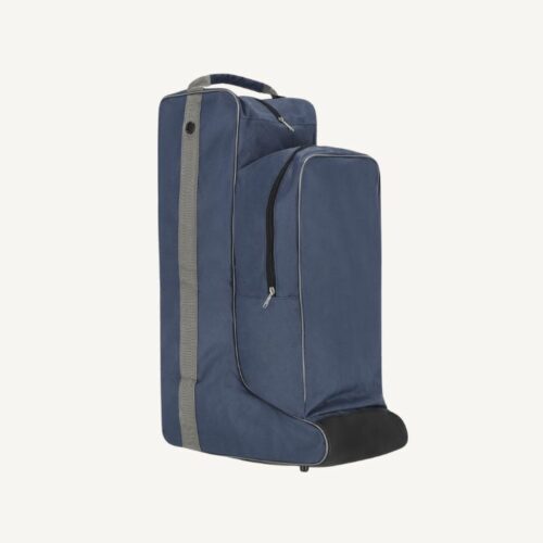 Qhp - Sac bottes_bombe d'équitation - 50 L - Bleu marine_gris