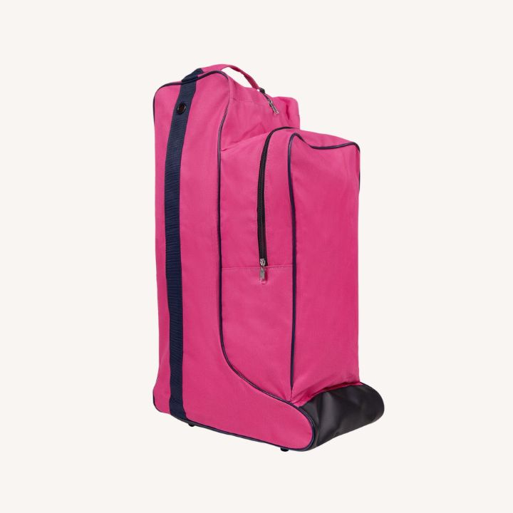 Qhp - Sac bottes_bombe d'équitation - 50 L - Rose Fuchsia
