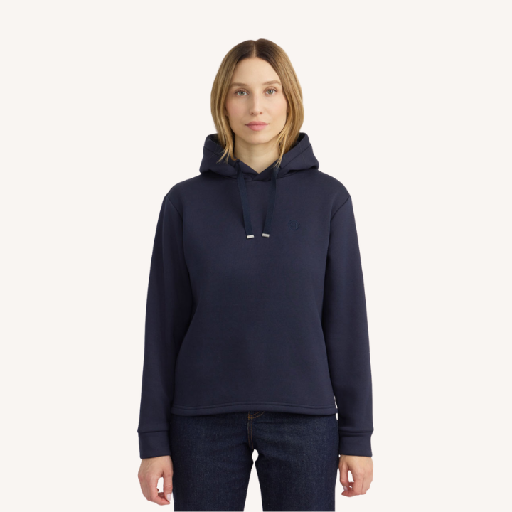 Harcour - Sweat à capuche Charlie - Bleu Marine
