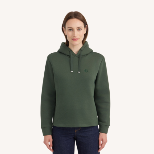 Harcour - Sweat à capuche Charlie - Vert Trèfle
