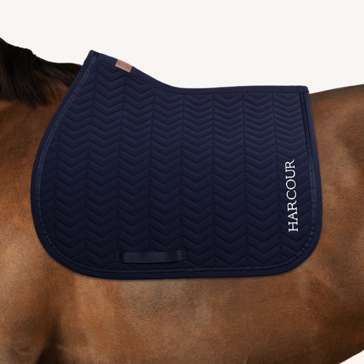 Harcour - Tapis de Selle Cobalt - Bleu marine